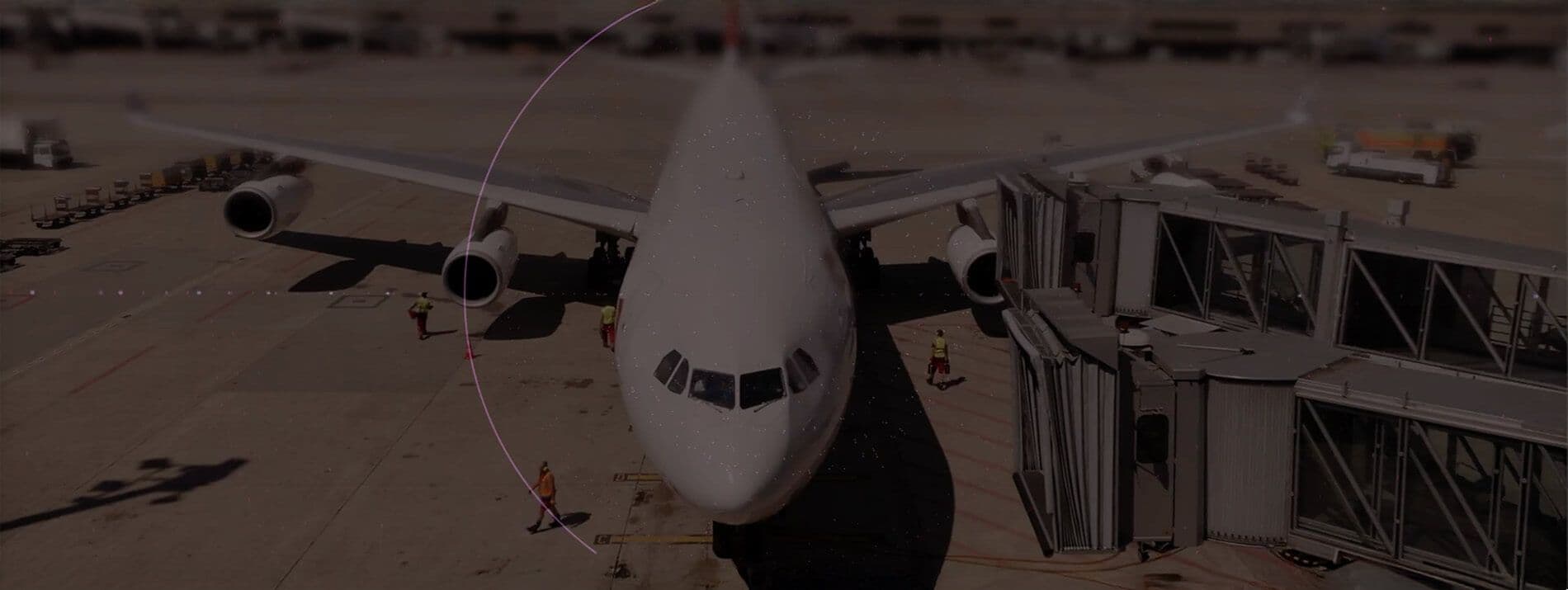Optimize Aircraft Ground Time with AI Vision Poster